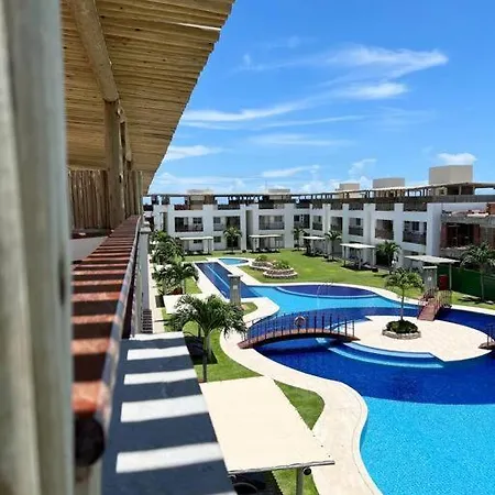 Flat Canoa Quebrada Com Terraco Aracati Exterior photo